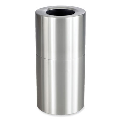 WASTEBASKET,ALUMINUM 20G
